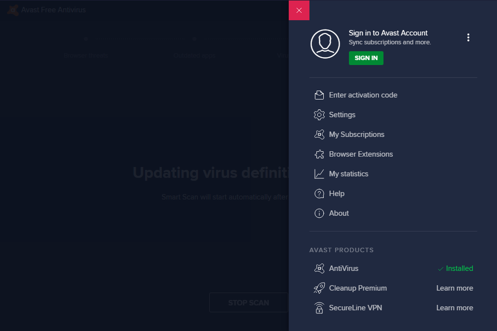 Avast Free Antivirus